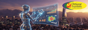 Análisis de inteligencia artificial aplicado al corretaje inmobiliario premium en Santiago 2026, por Ortúzar Propiedades.
