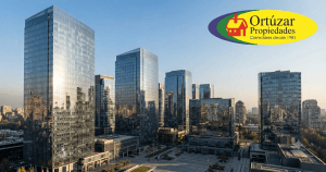 Gráfico y análisis del mercado de oficinas Clase A 2026 en Las Condes, Chile - Ortúzar Propiedades